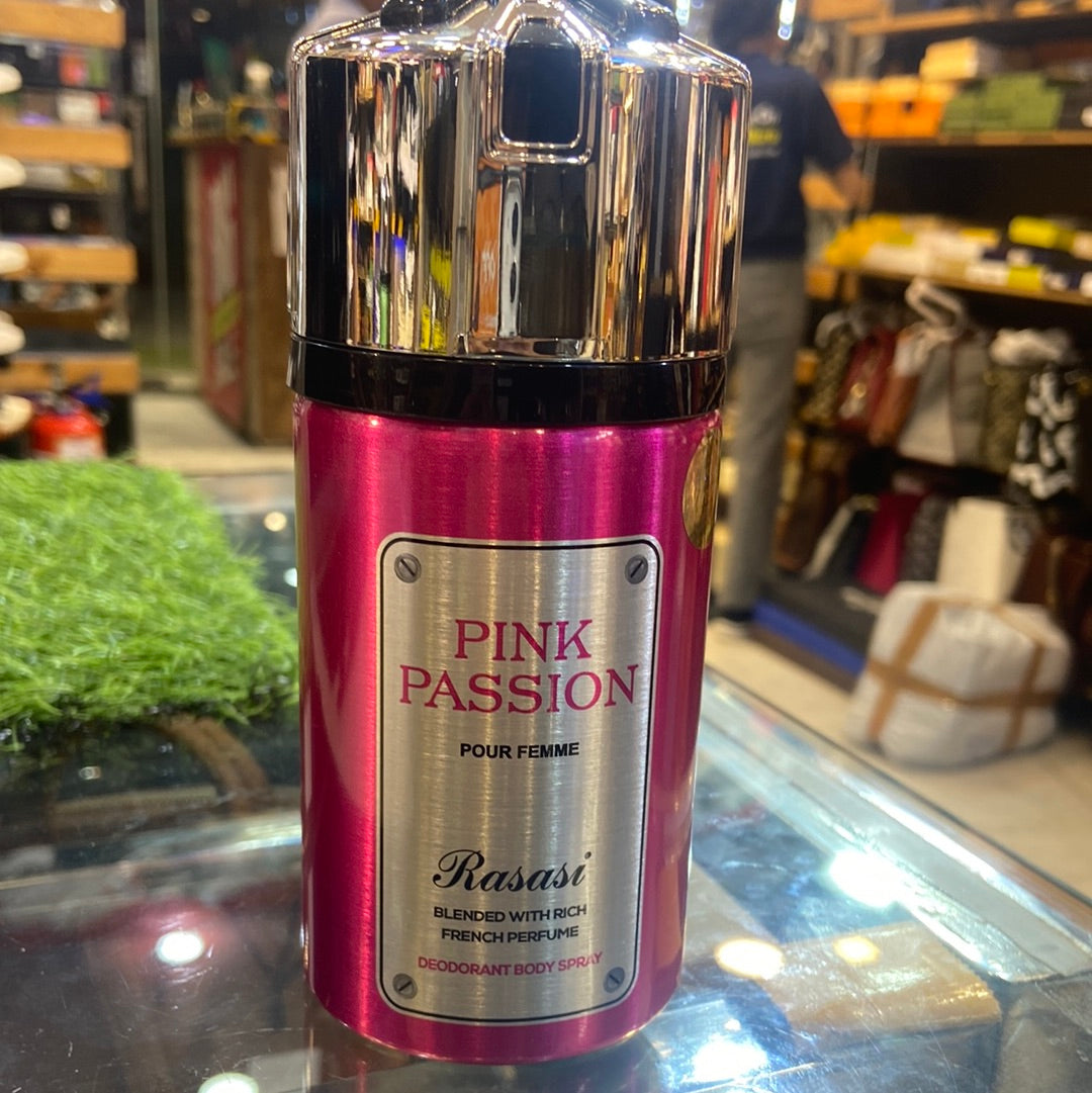 Pink Passion Pour Femme Rasasi Deo