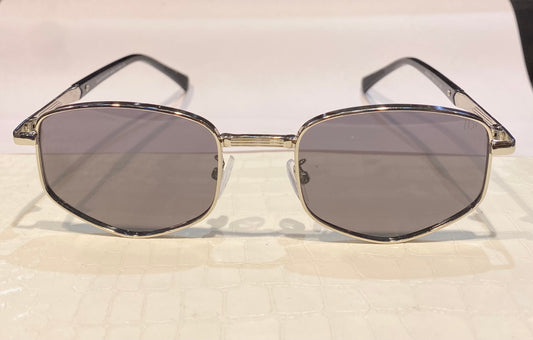 VAD Silver Frame Black Shade Premium Quality Sunglass JD2811 54 18-144