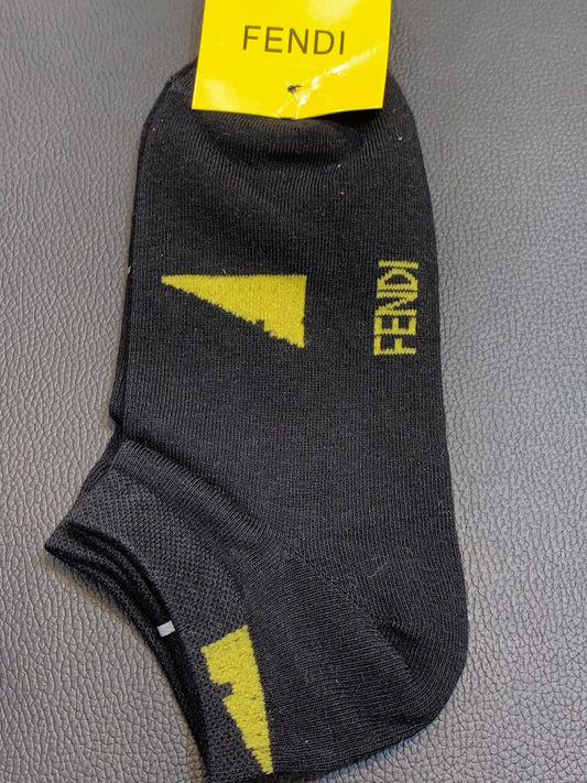 NEF Black Colour Mid Ankle Socks 987161