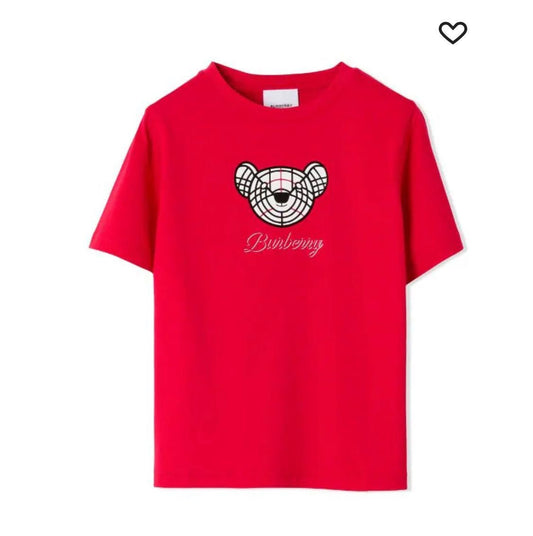 RUB Red Colour With Rub Print Premium Quality Drop Shoulder Tshirt 65626