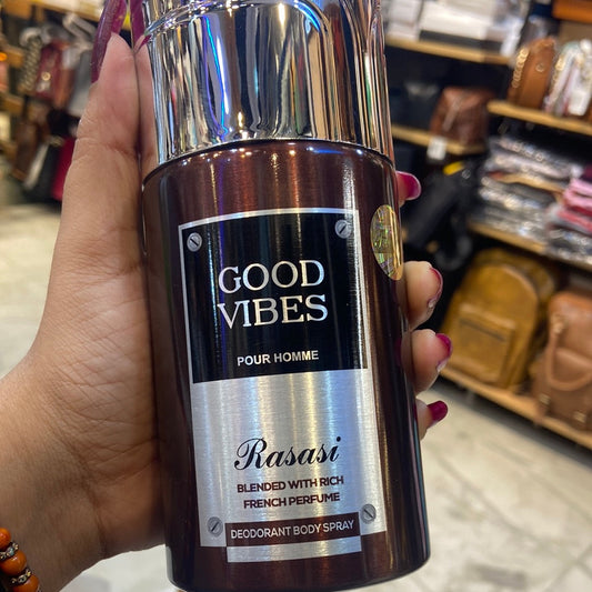 Good Vibes Pour Homme Rasasi Deo