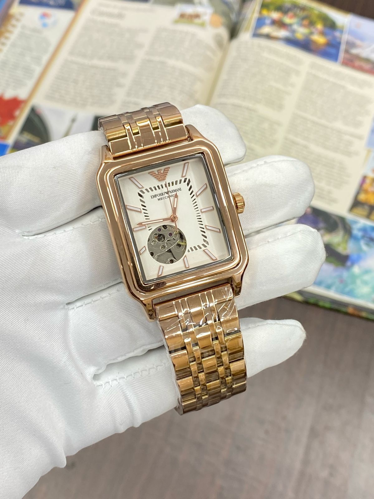 Mra Copper Chain White Dial Automatic Men Watch 901816