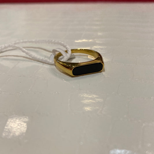 Black Gold Men’s Ring 85966