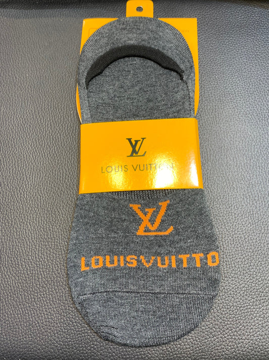 UOL Grey Colour Hidden Socks 987144