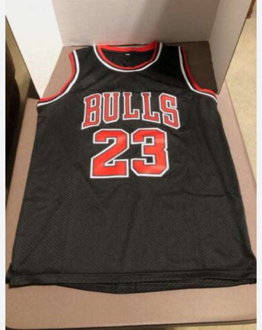 BULLS 23 Black Colour Premium Quality Basket Ball Jersey 85002