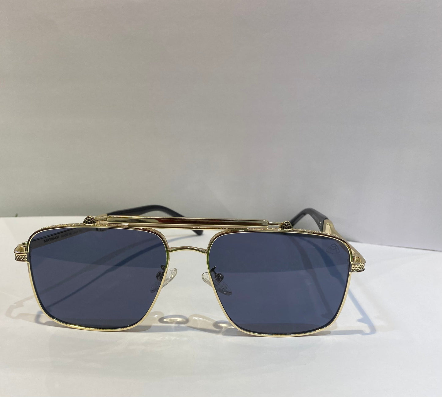 YAM Gold Frame Grey Shade Unisex Sunglasses 2A740 58 17 140