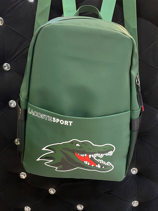 CAL Green Colour Backpack 987189