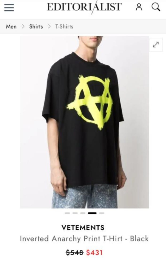 TEV Black Colour With front And Back Print Premium Quality Drop Shoulder Tshirt 65100