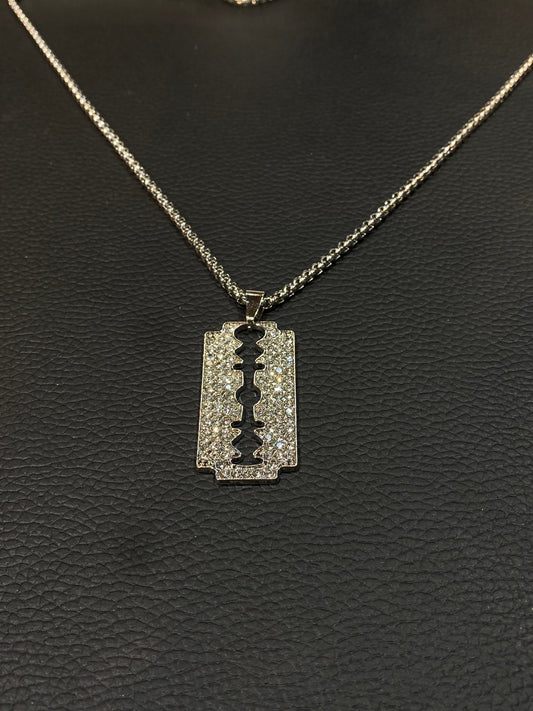 Silver Diamond Pendant 987327