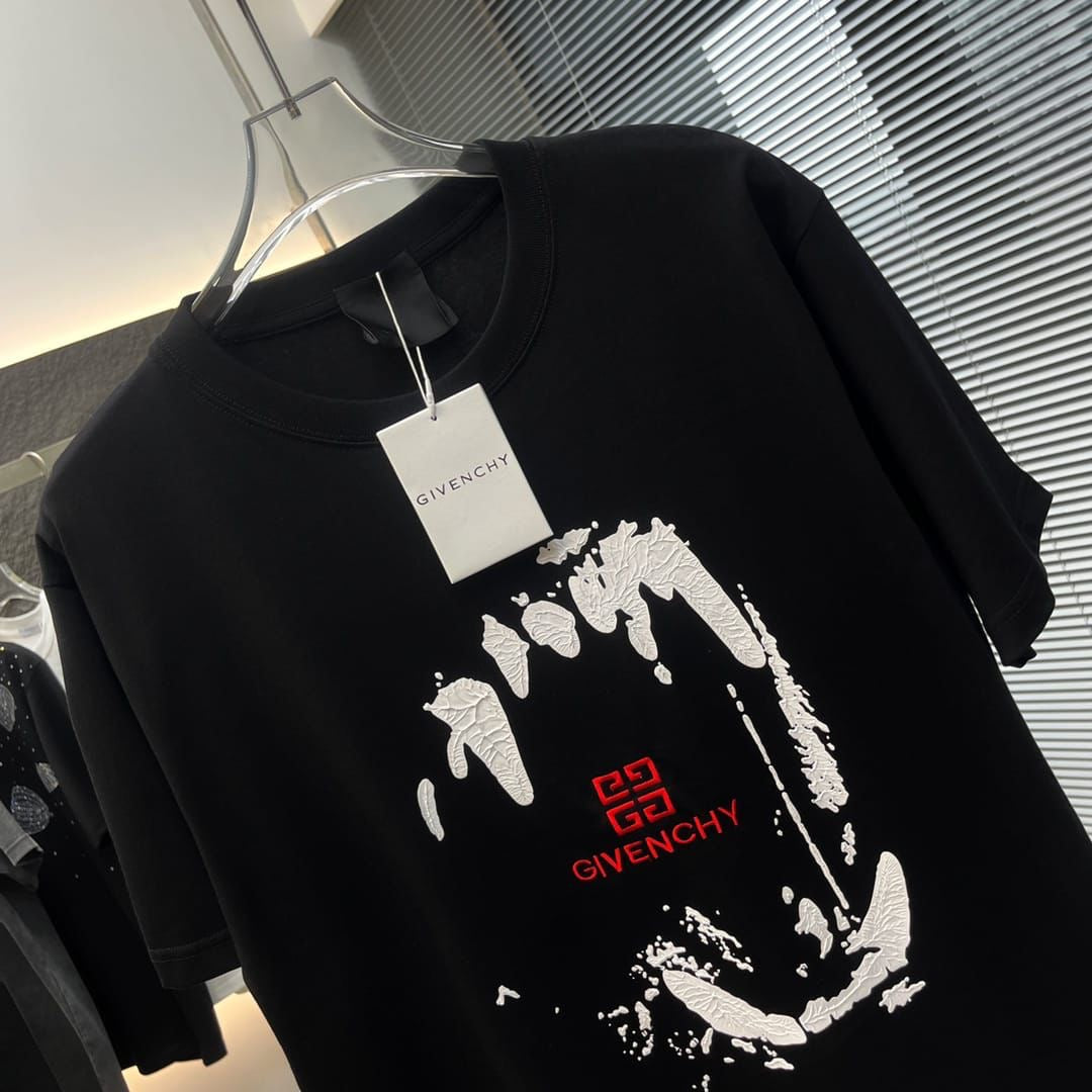 VIG Black Colour With VIG Print Premium Quality Heavy Cotton Fabric Tshirt 8016