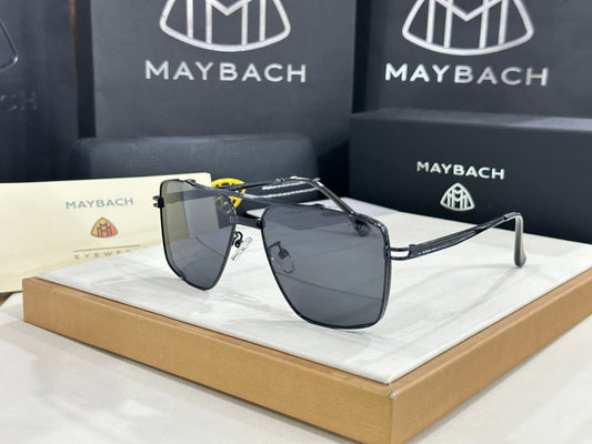 Yam Black Frame Black Shade Unisex Sunglasses 8812 60 15-145