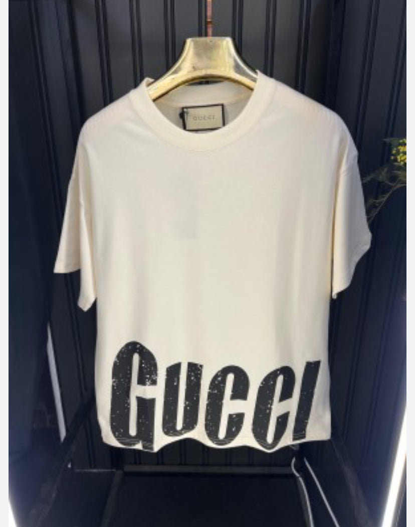 CUG Ceam Colour With CUG  Print Premium Quality Heavy Cotton Fabric Tshirt 98200
