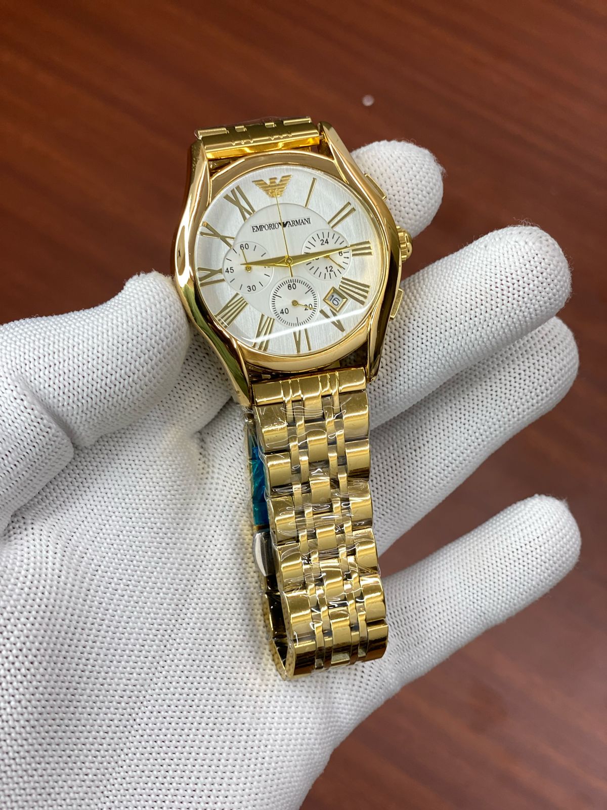 MRA Gold Chain Silver Dial Men’s Watch 987751