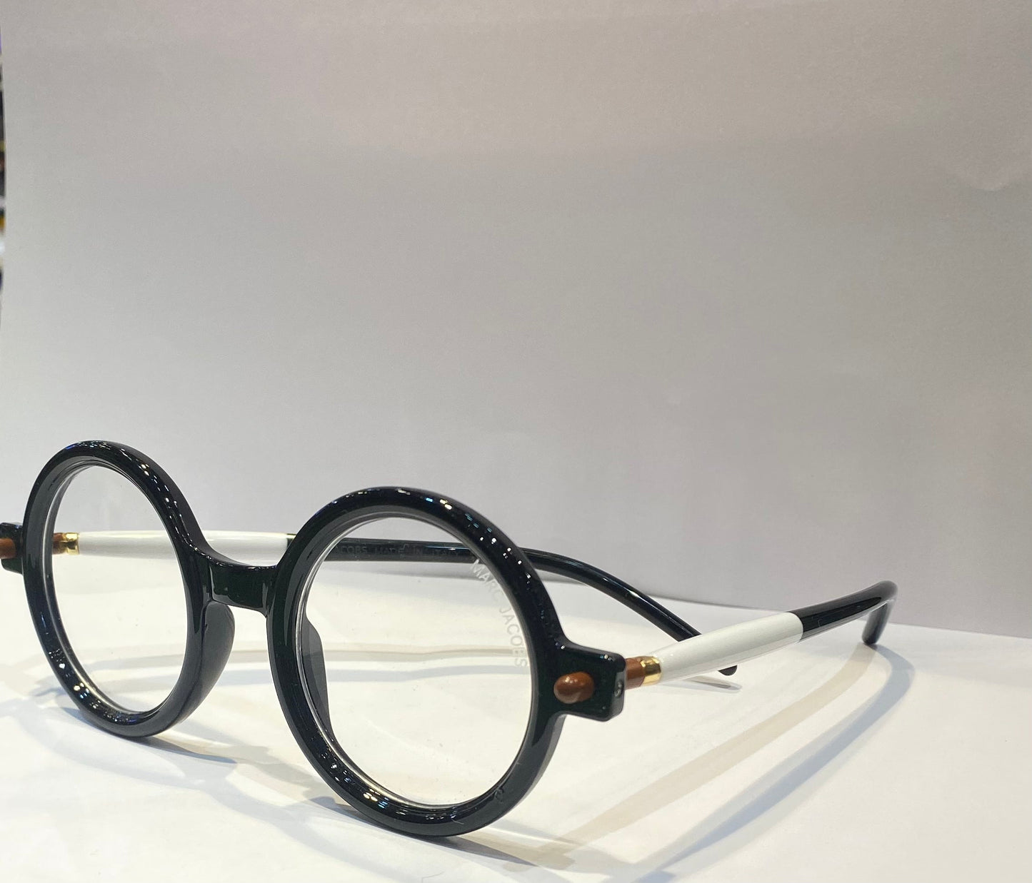 RAM Black Frame Transparent Shade Unisex Sunglasses