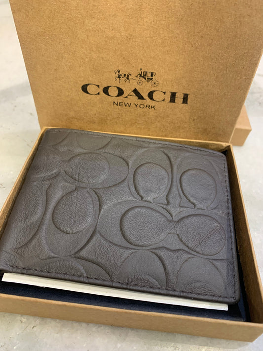 AOC Grey Colour Leather Men Wallet 07442