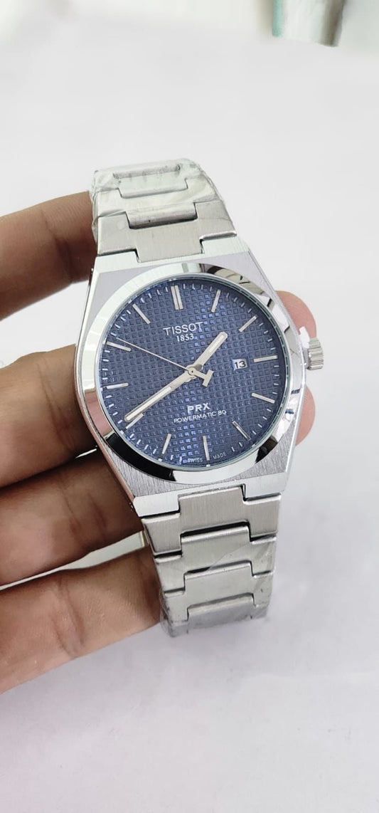 Sit Silver Chain Blue Dial Men Watch 901607