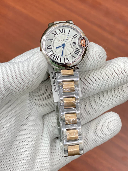 Rac Silver Copper Chain Silver  Dial Ladies Watch 987766
