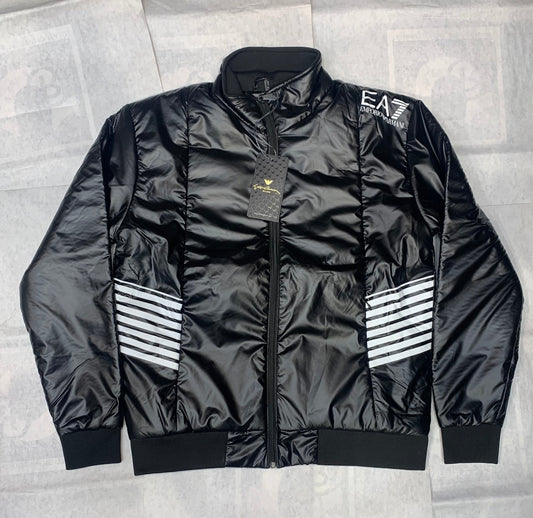 MRA Black Colour With Mra Back Print Premium Quality Puffer Jacket 93311