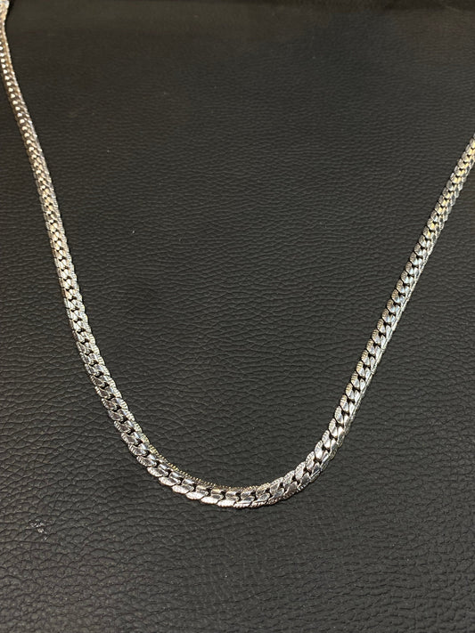 Silver Neck Chain For Men 987319