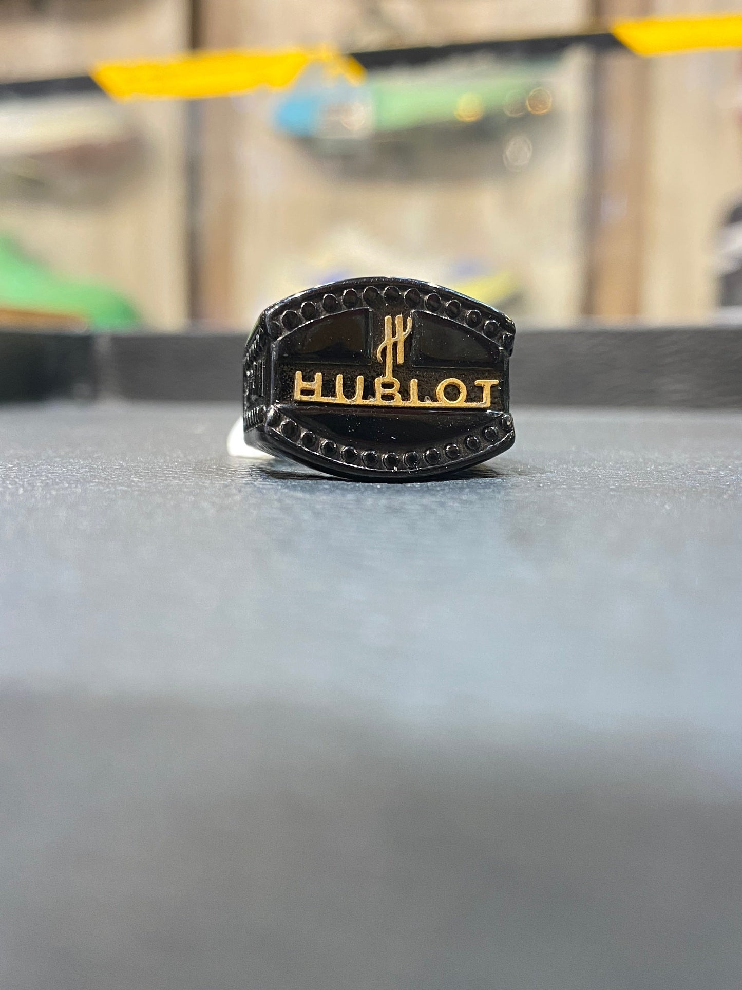 BUH Black Colour Ring  987306
