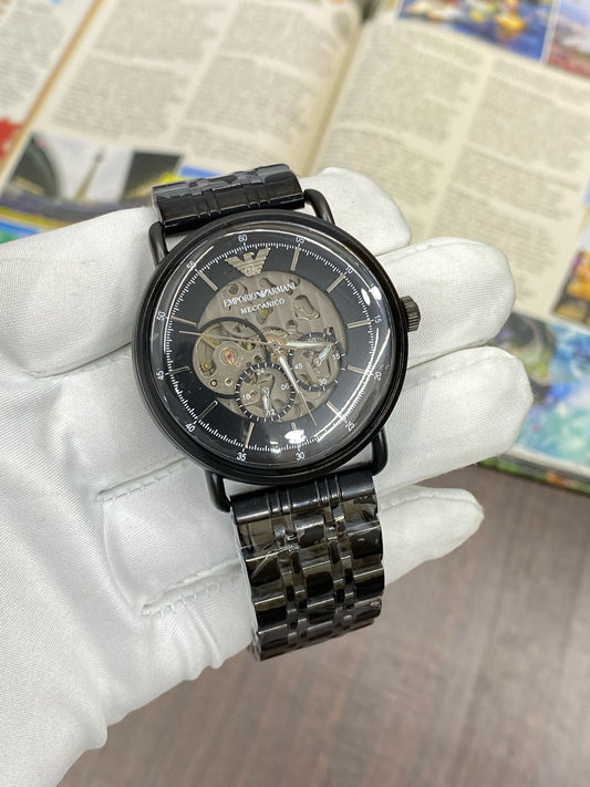 Mra Black Chain Black Dial Automatic Men Watch 901824