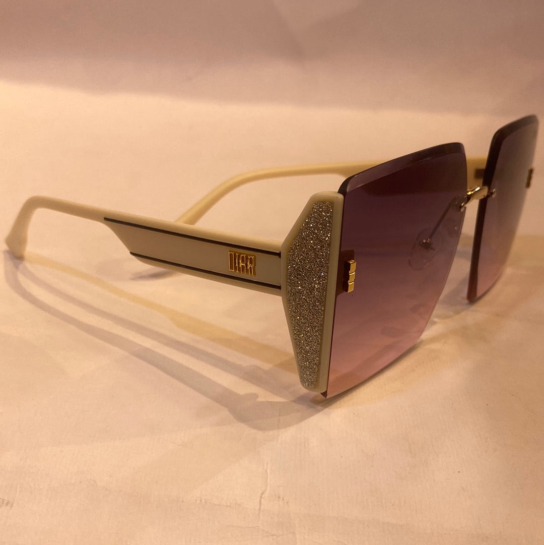 OID Frameless Pink Shade Sunglass