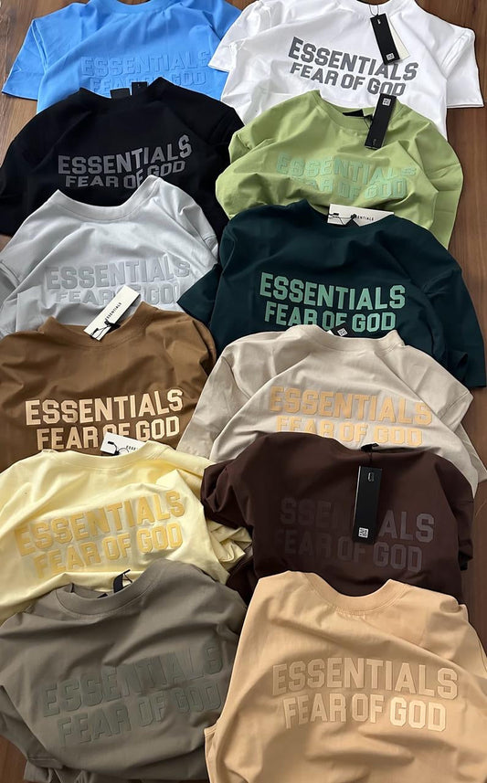 SSE Yellow Colour With Front Print Premium Quality Drop Shoulder Tshirt 77722
