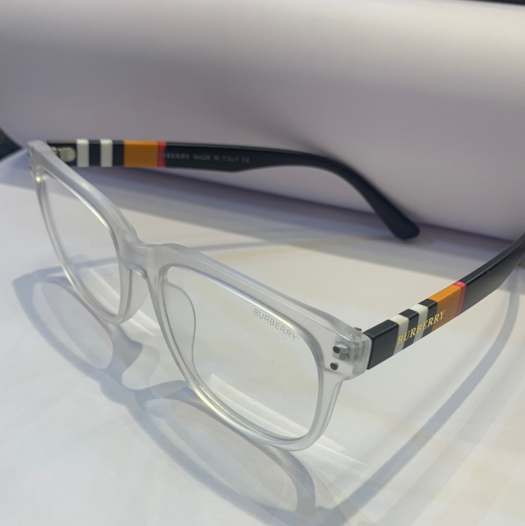 Rub Matte Transparent Frame Transparent Shade Unisex Branded Sunglasses BE4806 59 18 145