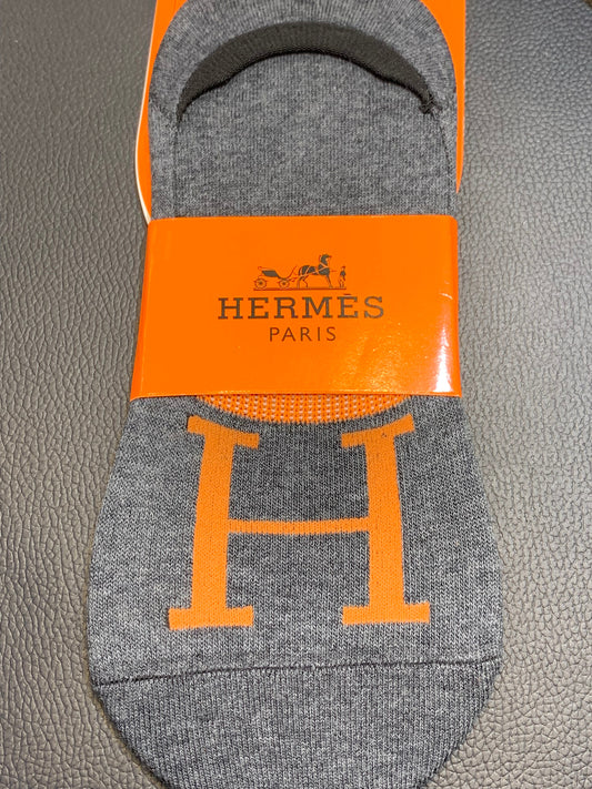 REH Dark Grey Colour Hidden Socks 987153