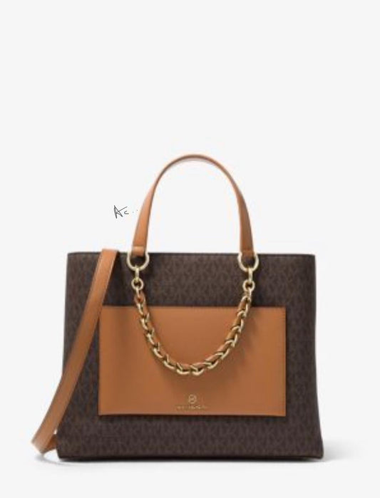 Cim Multi Colour Heavy Quality Buket Bag Km Monogram Ladies Tote Bag 71003