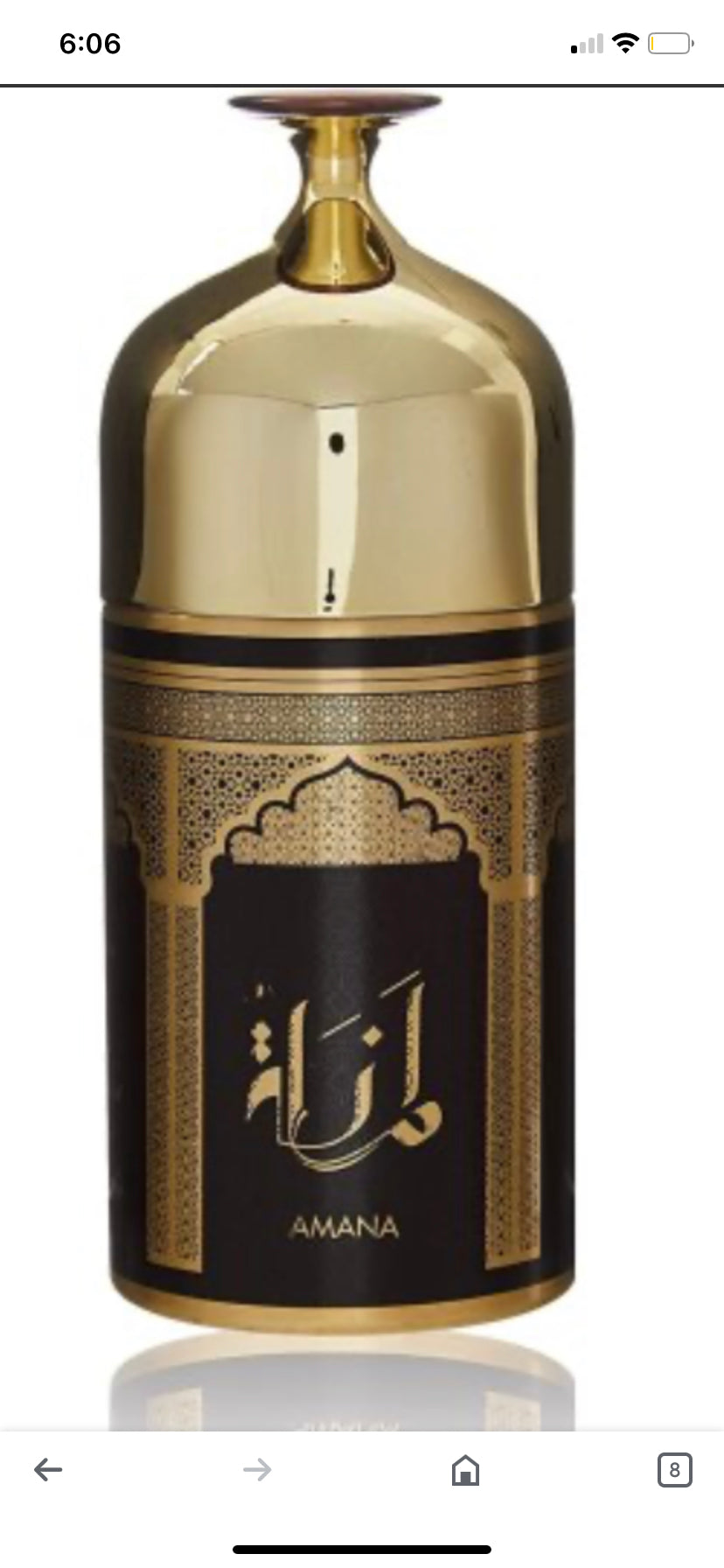 Hamidi Amana 250 Ml Deo
