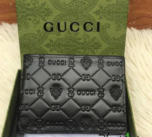 GUC CUG Men’s Imported Leather Wallet 987094
