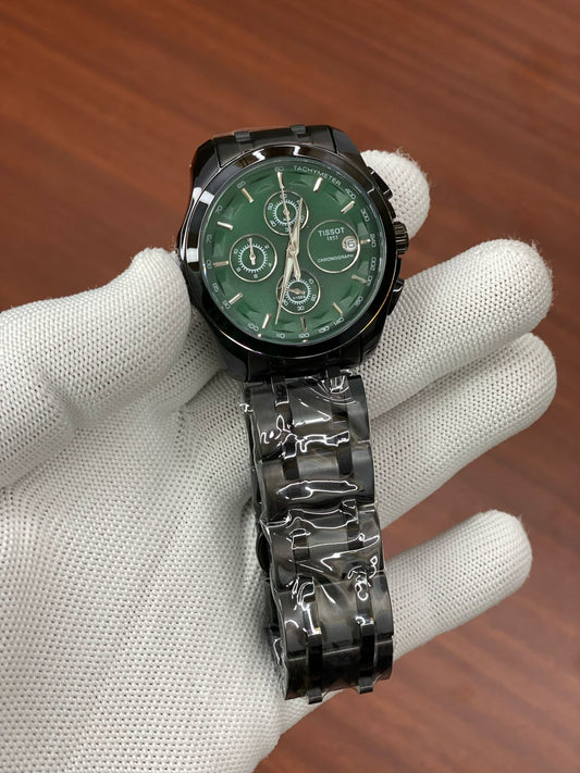 Sit Black Chain Green Dial Men Watch 880013