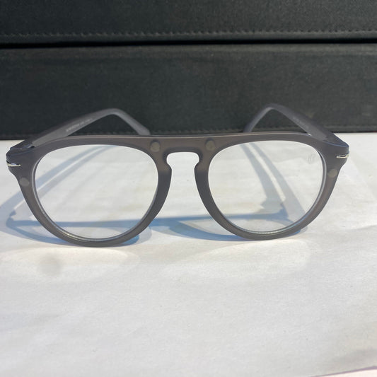 Vad Grey Matte Frame Transparent Shade Unisex Sunglass DB7089 56 17 141