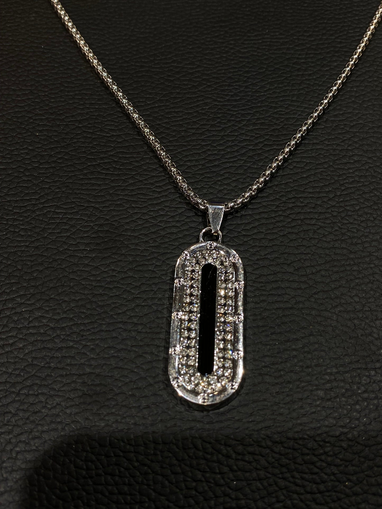 Silver Diamond Pendant 987328