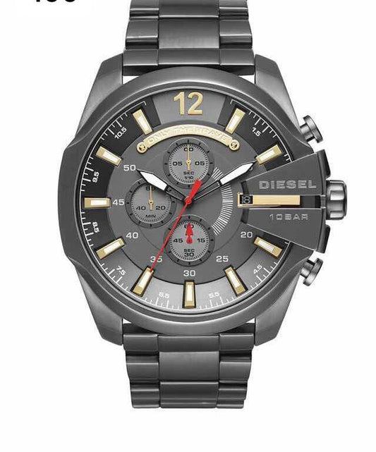 Eid Black Chain Grey Dial Heavy Men Watch 901626