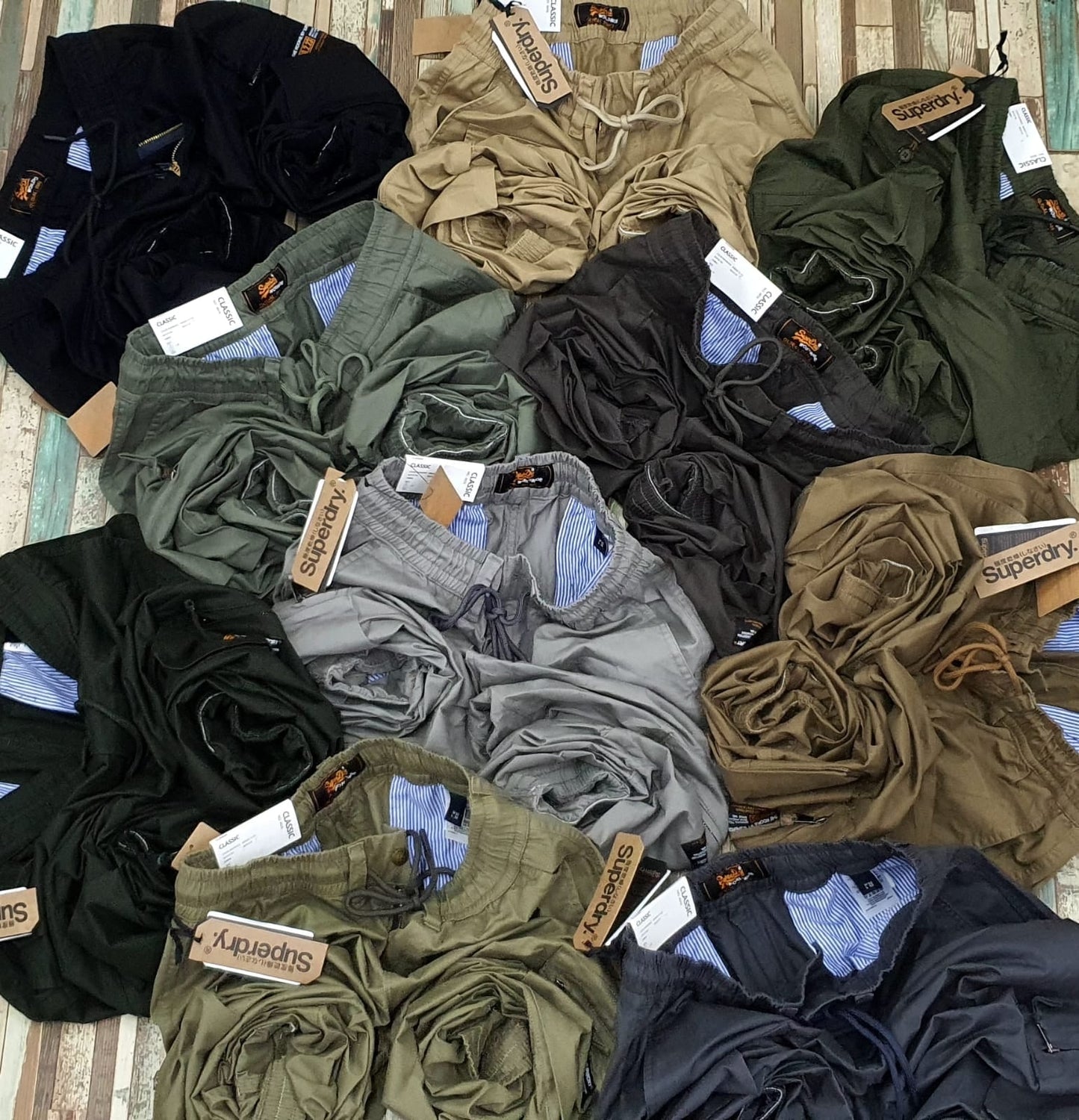 SUP PUS Olive Green Colour With Multiple Pocket Jogger Cargo 131021