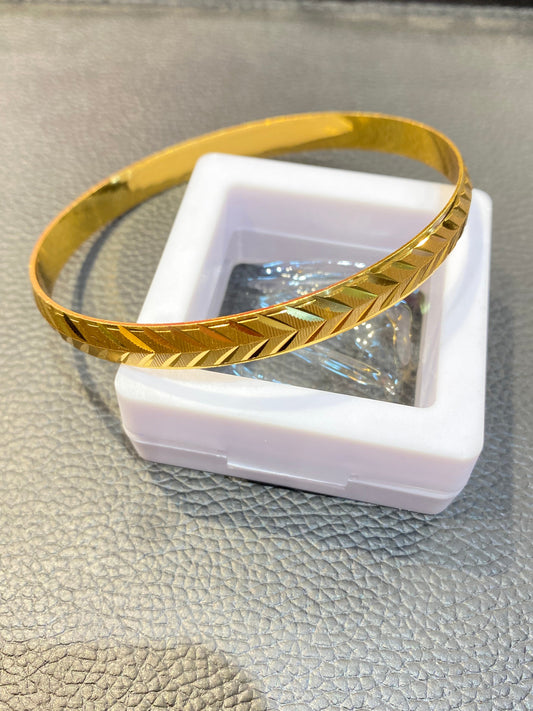 Designer Gold kada Unisex 987282