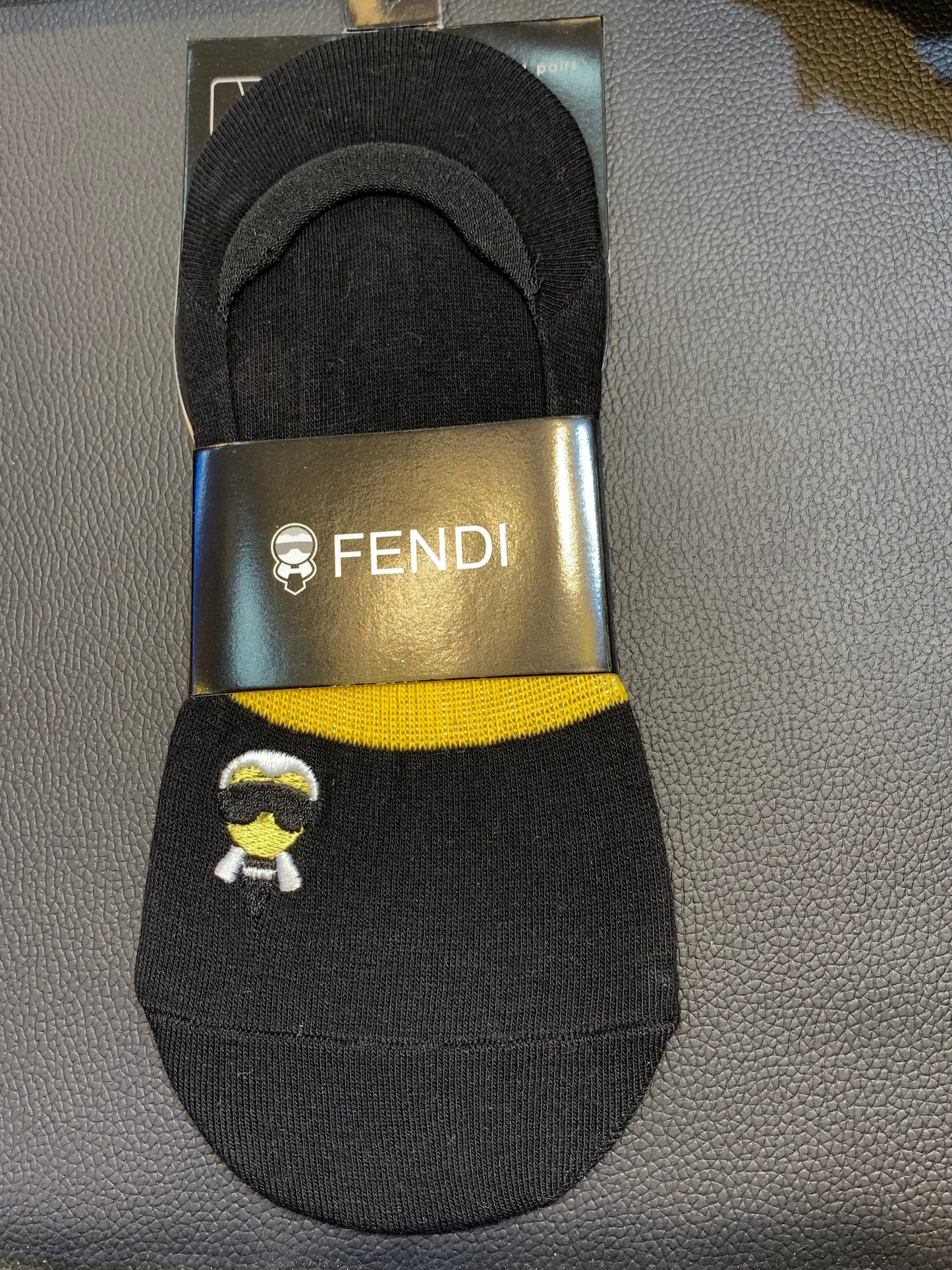 NEF Black Colour Hidden Socks 987146