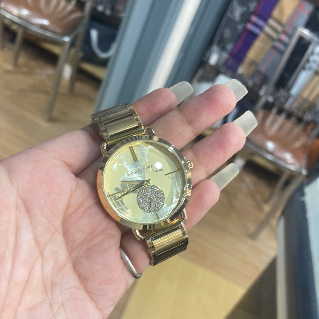 Cim Gold Chain Yellow Dial Ladies Watch 901764