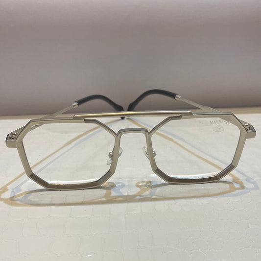 Yam Grey Frame White Shade Unisex Sunglass 2186 58 18-148