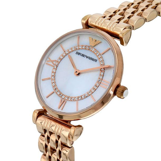 Mra Copper Chain White Dial Ladies Watch 901409