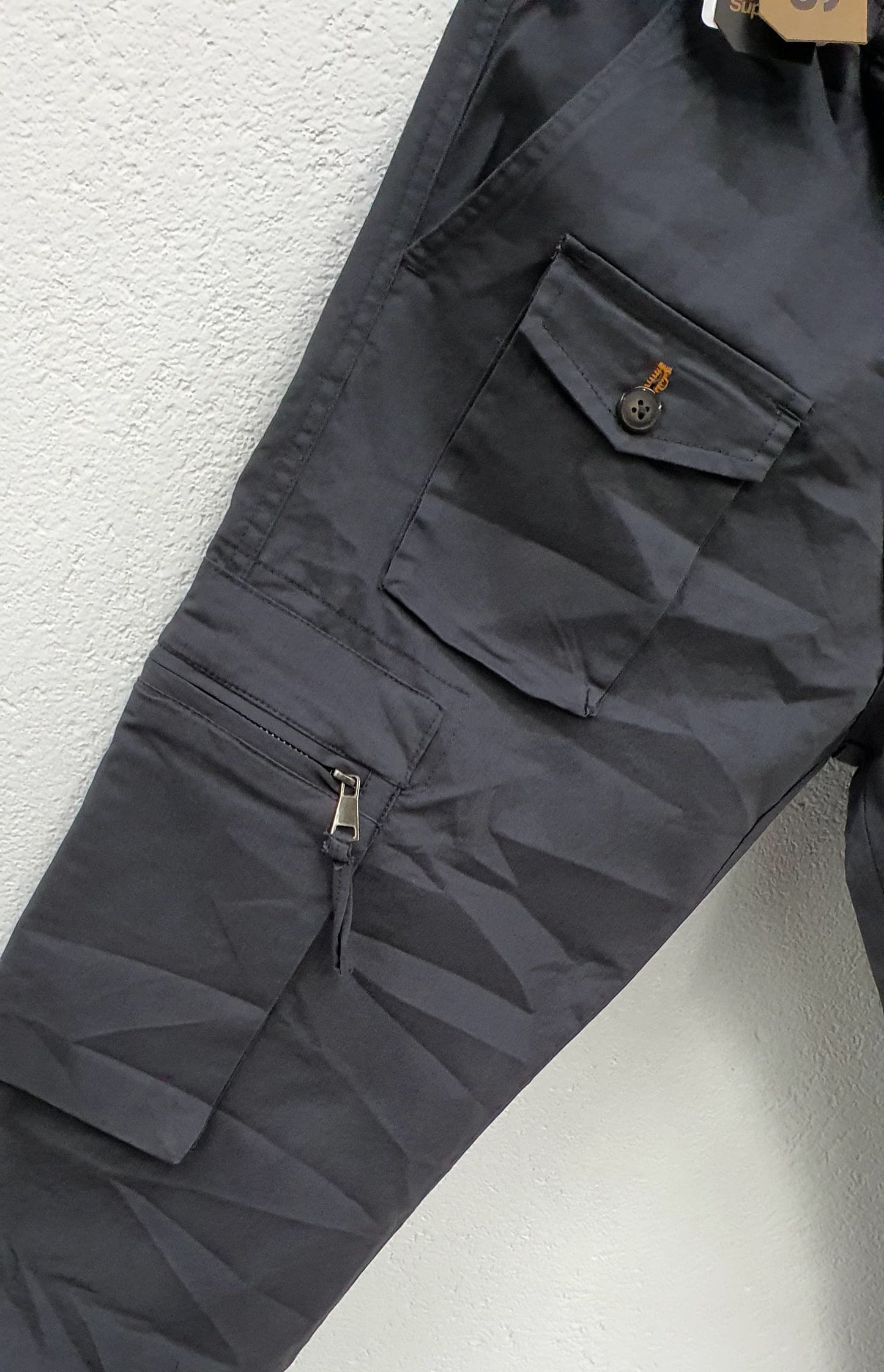 SUP PUS Black Colour With Multiple Pocket Jogger Cargo 131020