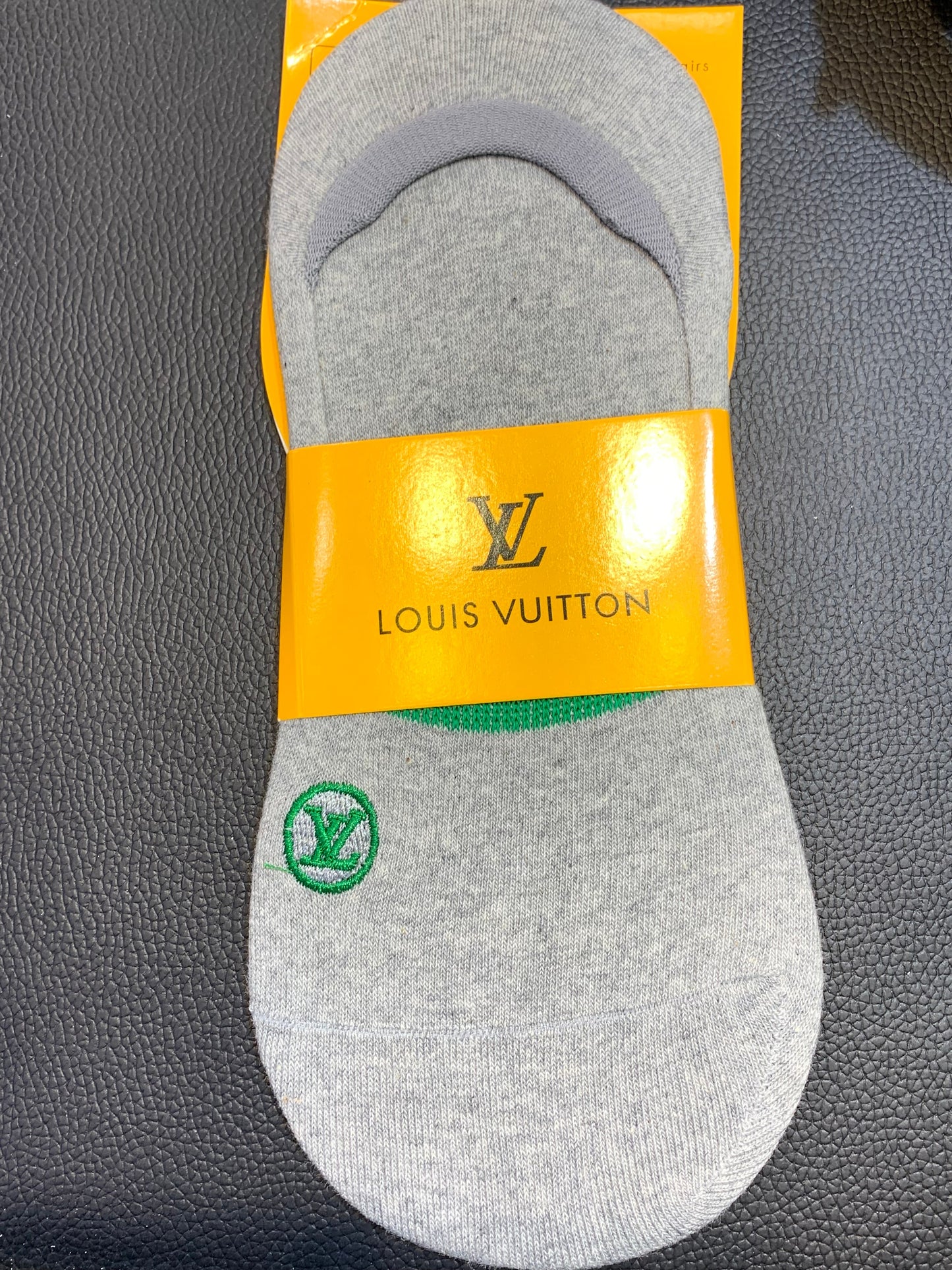 UOL Grey Colour Hidden Socks 987151