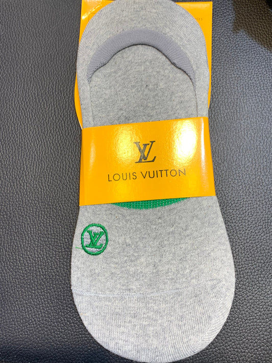 UOL Grey Colour Hidden Socks 987151