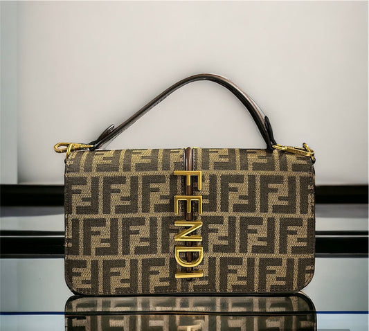NEF Brown Colour Ladies Hand Sling Bag 999901