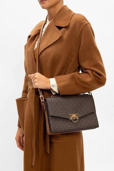 AOC Multiple Colour With Premium Quality Monogram Design Ladies Side Bag 21009