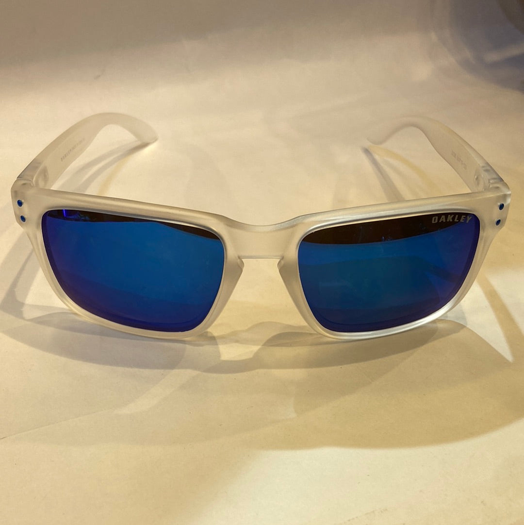KAO Transparent Blue Reflector Shade Sunglass 3338 56 19-126