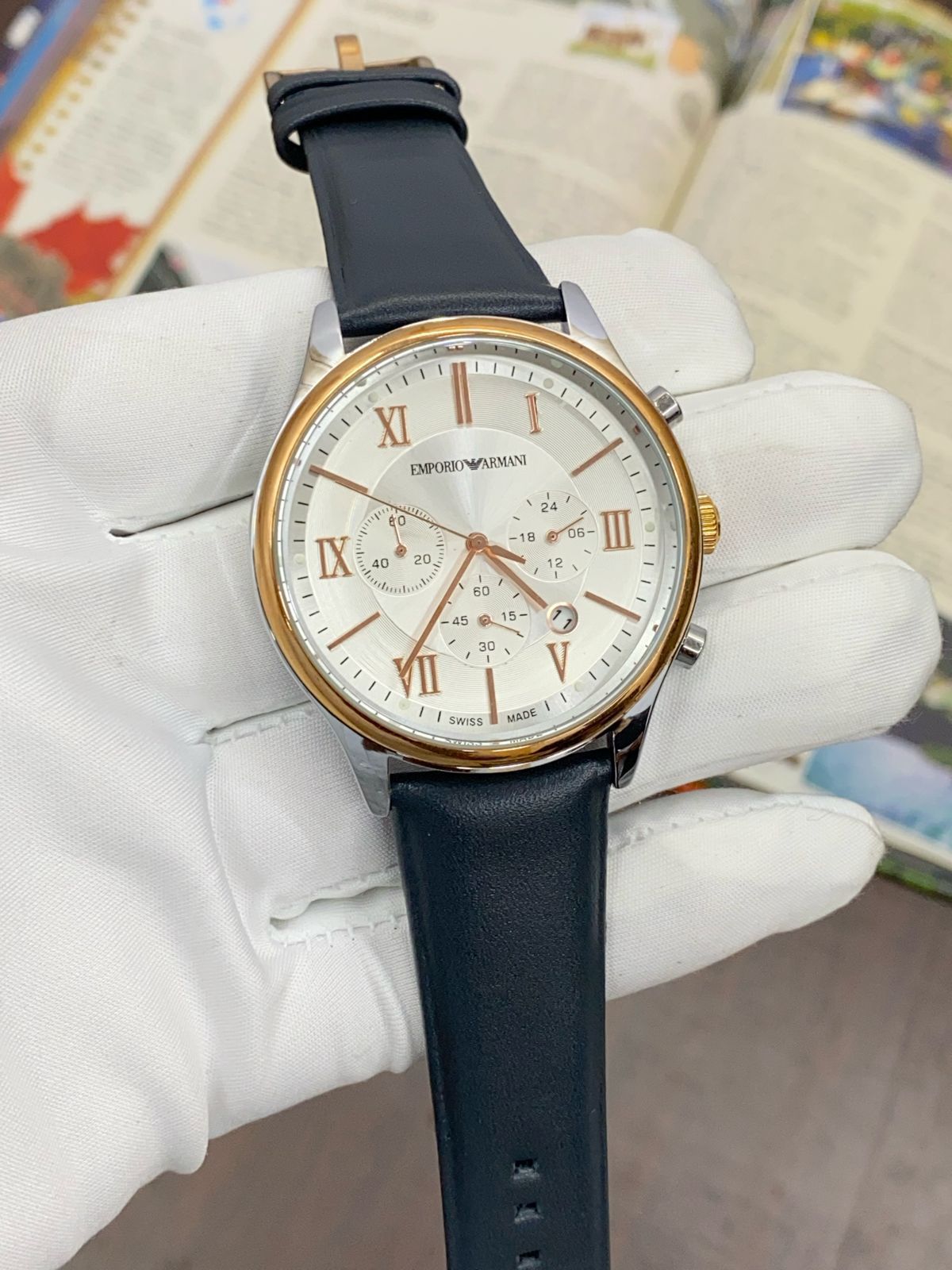 Mra Black Strap White Dial Men Watch 901839