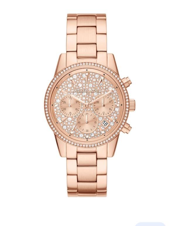 CIM Copper Chain Diamond Dial Ladies Watch 901639